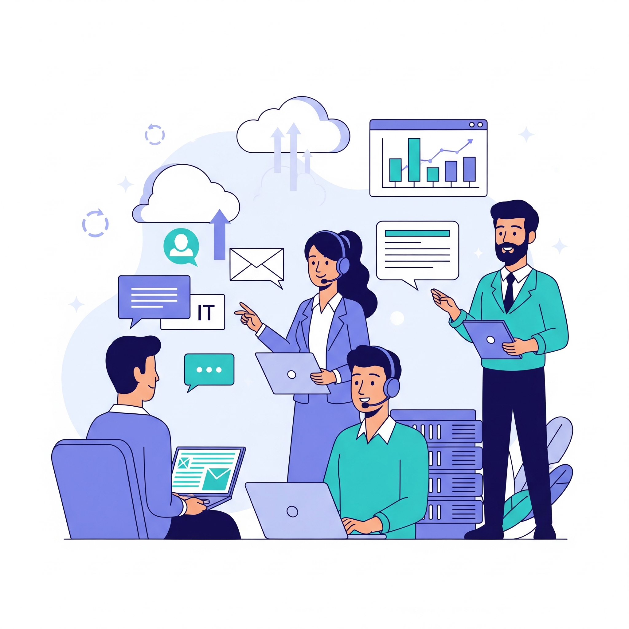 Contact Illustration